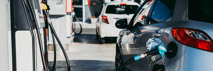 Prix de l'essence en moyenne mensuelle et annuelle 